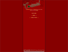 Tablet Screenshot of continentalmartinibar.me